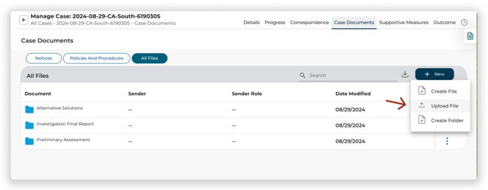 Case Documents_Upload